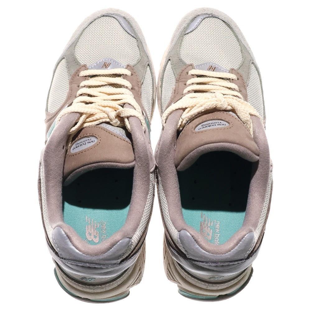 New Balance(ニューバランス) M2002RAM スエード メッシュ ローカットスニーカー グレー US9/27cm