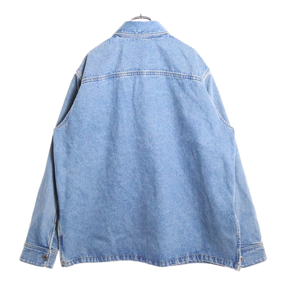 ami paris(アミパリス) ハート刺繍 ウォッシュド デニムジャケット