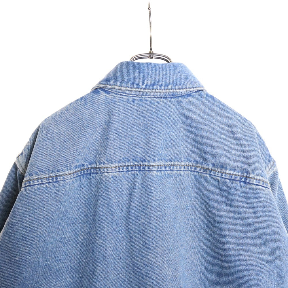 ami paris(アミパリス) ハート刺繍 ウォッシュド デニムジャケット