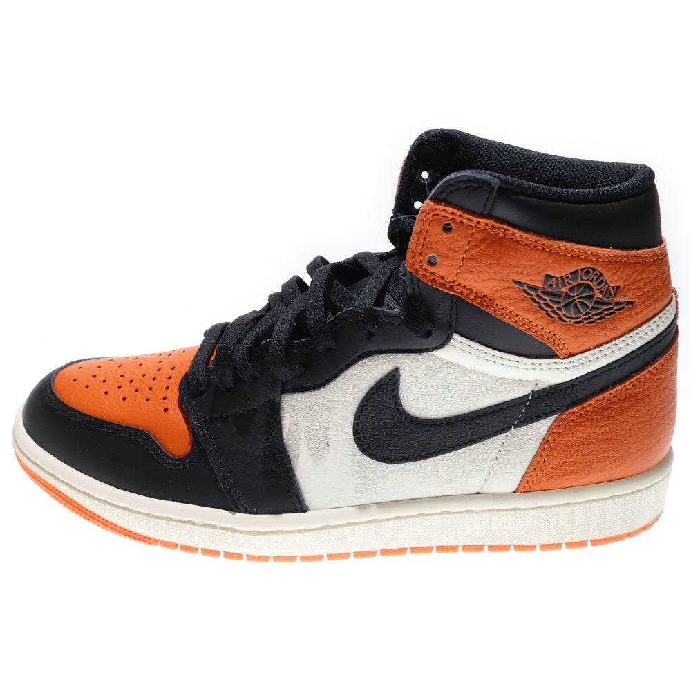 NIKE(ナイキ) Air Jordan 1 Retro High OG Shattered Backboard エアジョーダン1 レトロ ハイ OG シャッタードバックボード ハイカットスニーカー US9.5/27.5cm DZ5485-008