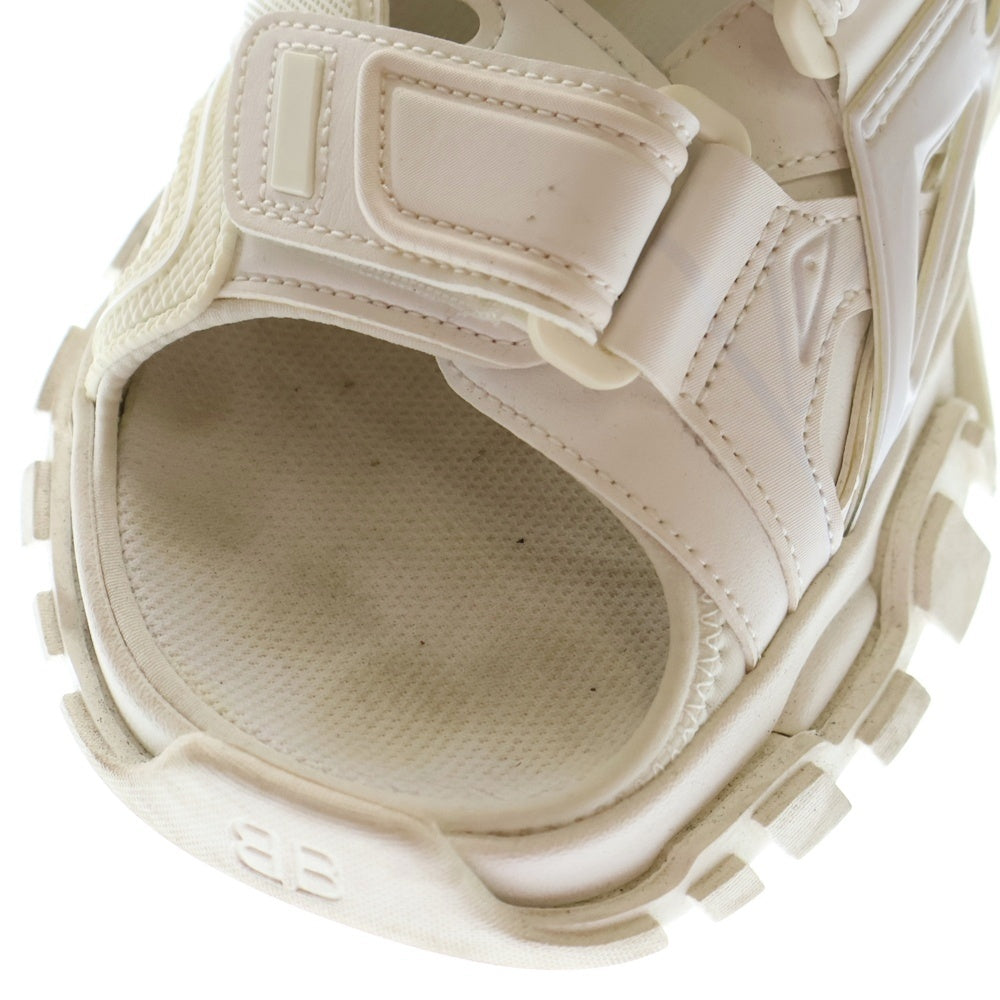 【美品】BALENCIAGA (バレンシアガ) トラックサンダル ホワイト 42 BALENCIAGA ホワイト トラックサンダル新品42
