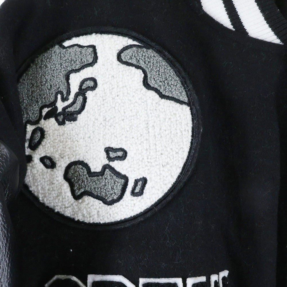 cvtvlist(カタリスト) I CREW MAKER UNIVERSITY JACKET アイ クルー マーカー ユニバーシティ ジャケット ベースボールジャケット ブラック 2301120101