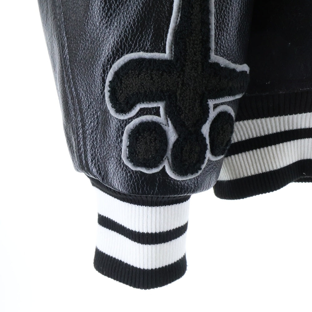 cvtvlist(カタリスト) I CREW MAKER UNIVERSITY JACKET アイ クルー マーカー ユニバーシティ ジャケット ベースボールジャケット ブラック 2301120101