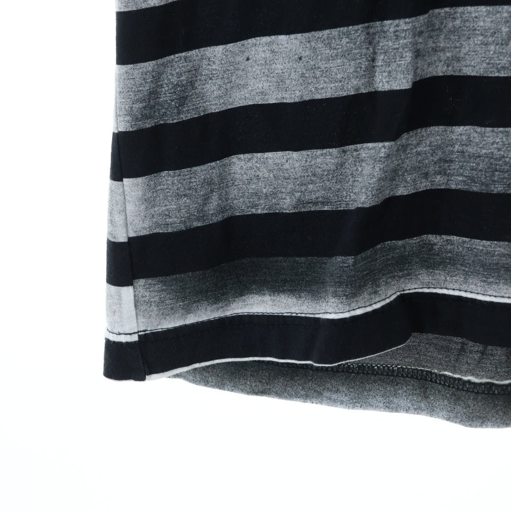 MINEDENIM(マインデニム) 25SS ボーダー クルーネック半袖Tシャツカットソー 2503-4001-98-M2