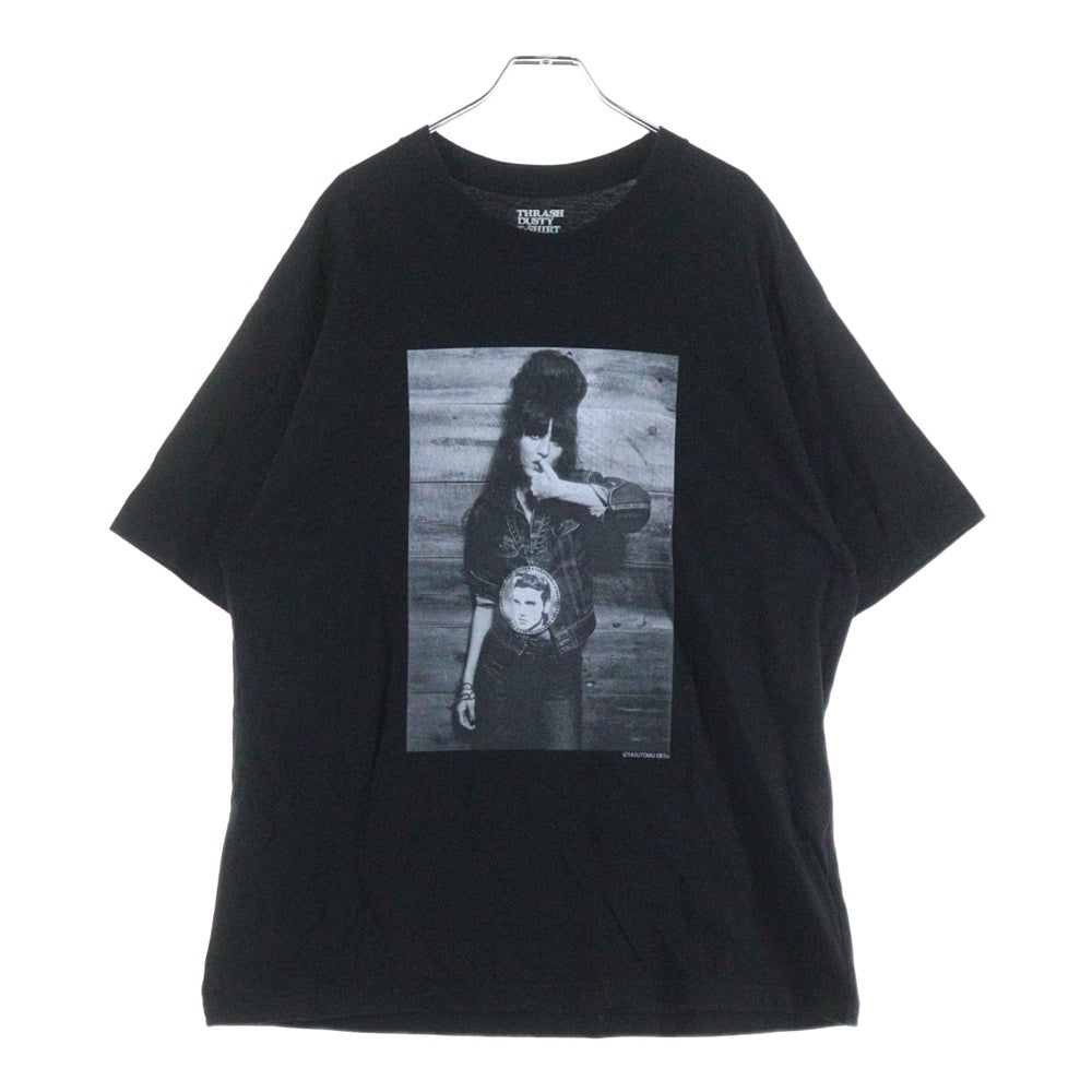 MINEDENIM(マインデニム) 25SS Stie-lo×IrinaL Sideways figure スティーロー イリーナ フロントプリント クルーネック半袖Tシャツカットソー 25MND-STL009-99-L2
