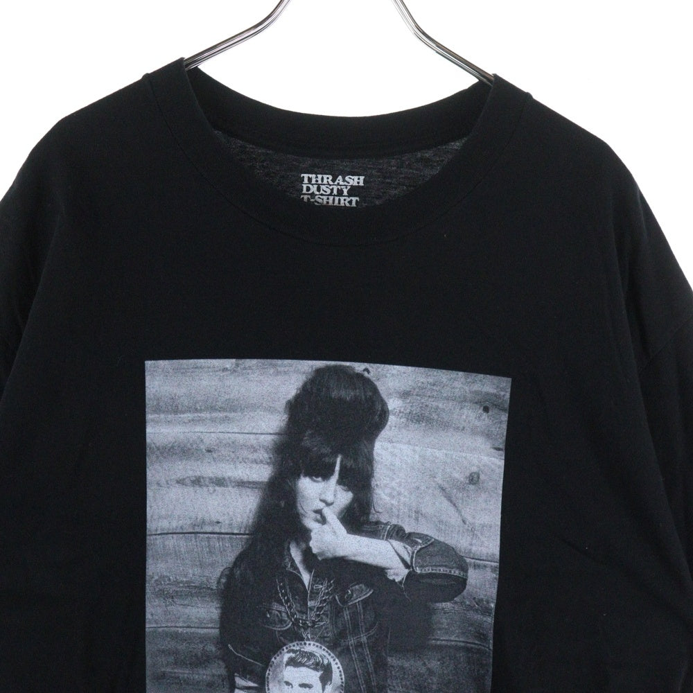 MINEDENIM(マインデニム) 25SS Stie-lo×IrinaL Sideways figure スティーロー イリーナ フロントプリント クルーネック半袖Tシャツカットソー 25MND-STL009-99-L2