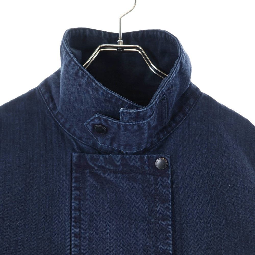 MINEDENIM(マインデニム) 25SS V.Herringbone Duster Vヘリンボーンダスター ワークジャケット デニム インディゴ 2503-8004-83-022