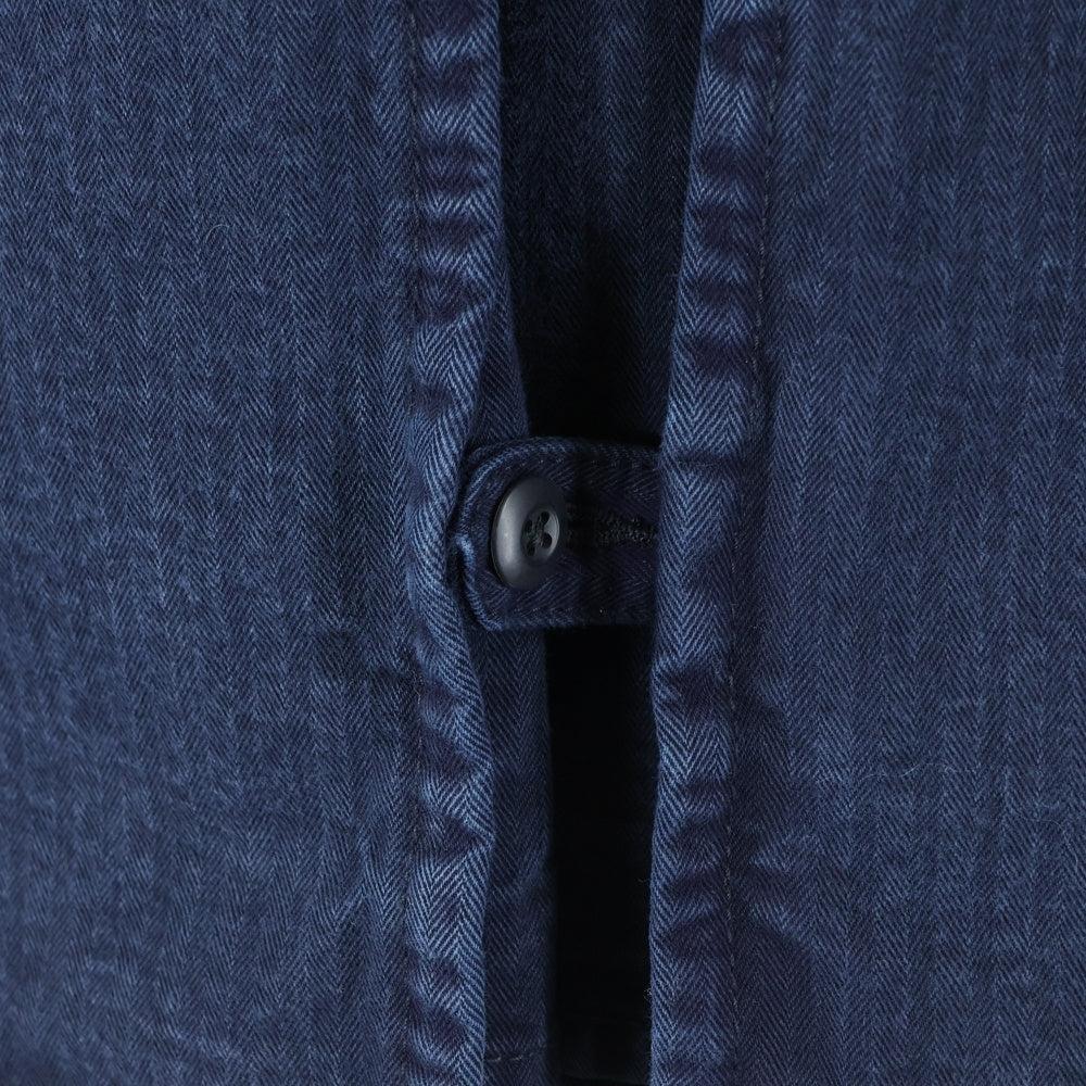 MINEDENIM(マインデニム) 25SS V.Herringbone Duster Vヘリンボーンダスター ワークジャケット デニム インディゴ 2503-8004-83-022
