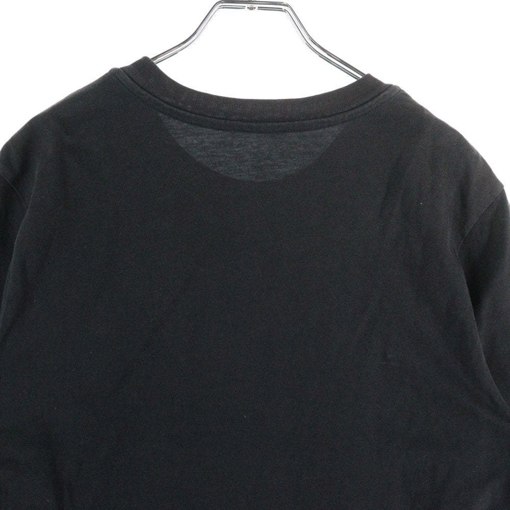 MONCLER(モンクレール) ロゴプリント クルーネック半袖Tシャツカットソー ブラック I10918C00029