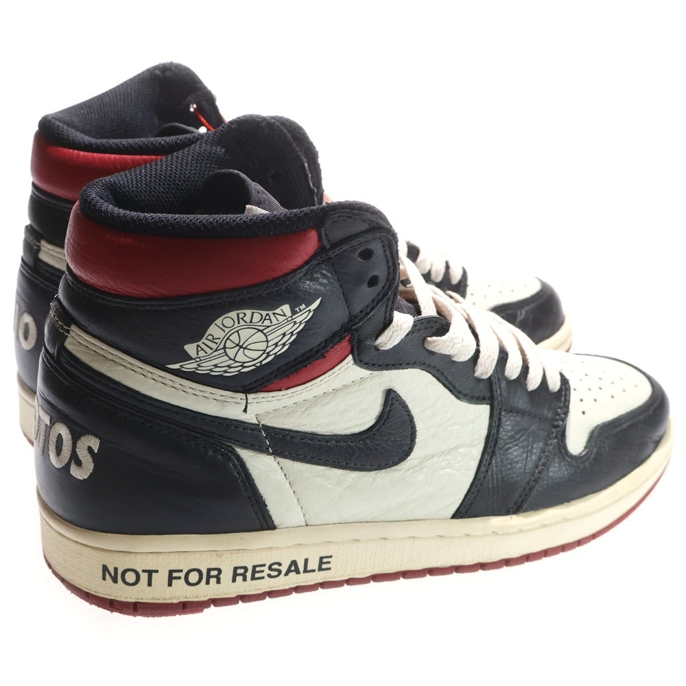 NIKE(ナイキ) AIR JORDAN 1 HIGH RETRO NOT FOR RESALE エアジョーダン1 レトロ ノット フォー リセール ハイカットスニーカー US9.5/27.5cm 861428-106