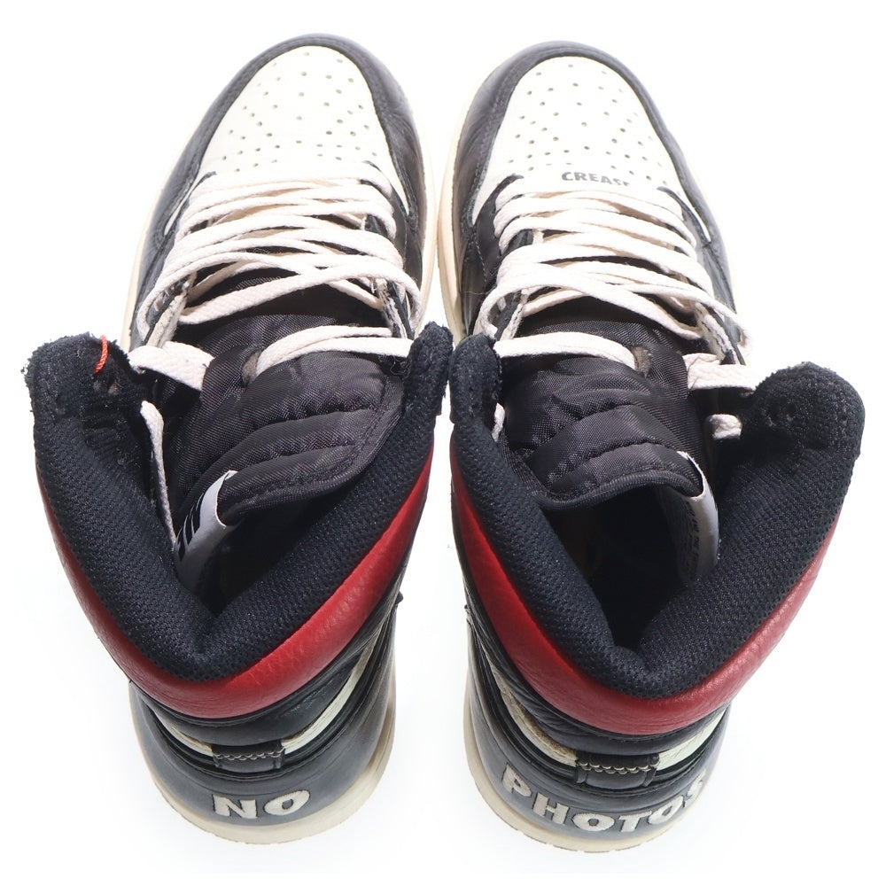 NIKE(ナイキ) AIR JORDAN 1 HIGH RETRO NOT FOR RESALE エアジョーダン1 レトロ ノット フォー リセール ハイカットスニーカー US9.5/27.5cm 861428-106