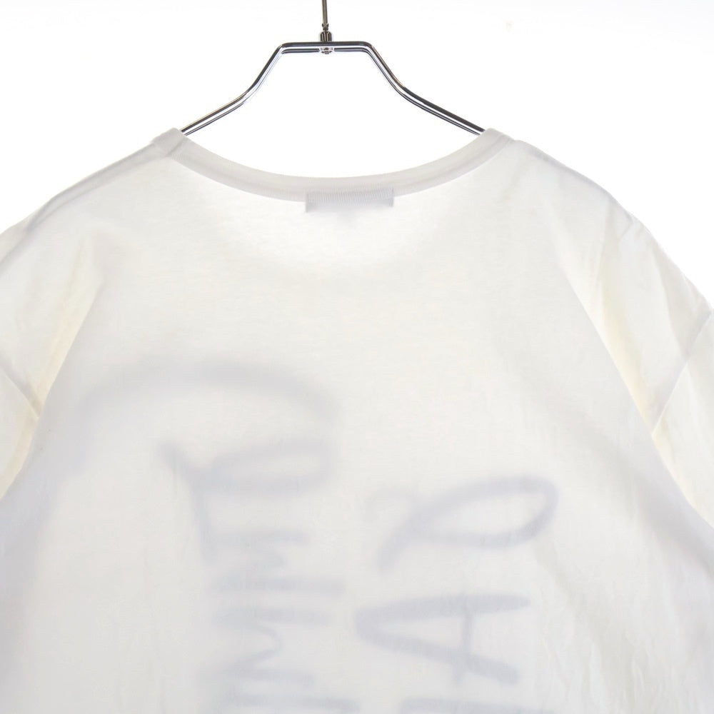 コムデギャルソンロンTビンテージ白プリントロゴ COMME des GARCONS