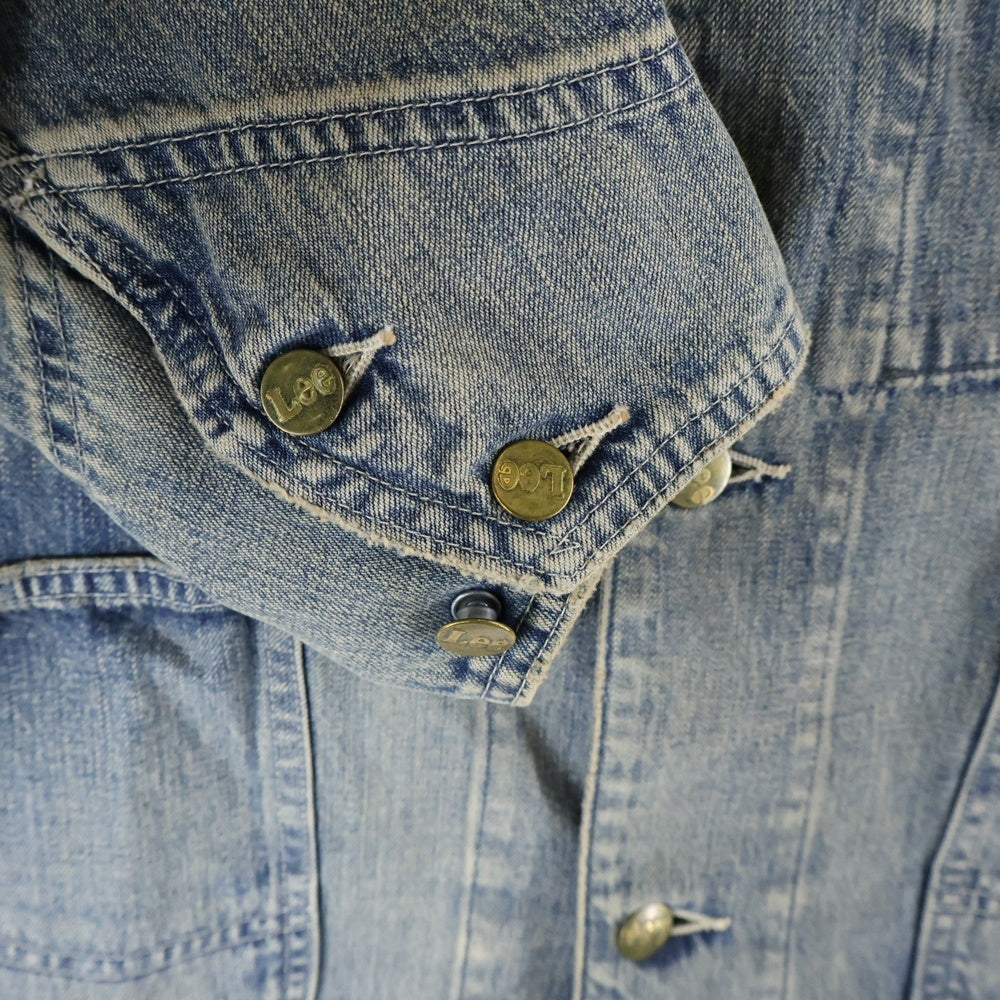 LEE(リー) ×DAIRIKU フロント ロゴワッペン カバーオール デニム