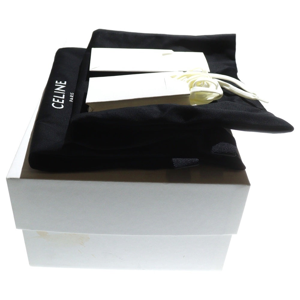 CELINE(セリーヌ) スウェード切り替え レザーローカットスニーカー ホワイト 349223721C.09OP