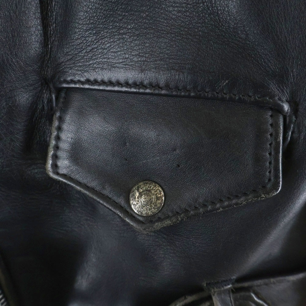 SCHOTT(ショット) 618 RIDERS レザーダブルライダースジャケット ブラック