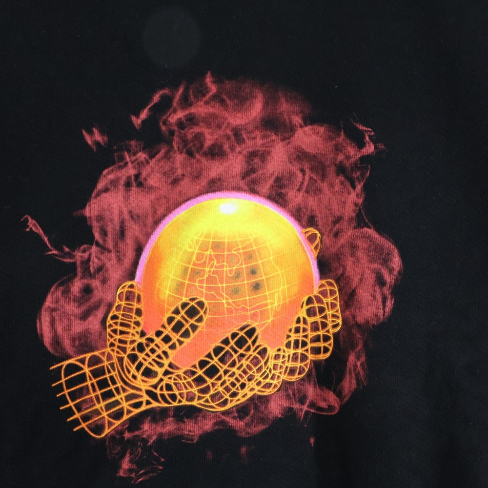 OFF-WHITE(オフホワイト) 19SS Hands Print Sweatshirt クルーネックスウェットトレーナー ブラック OMBA035S19D25016