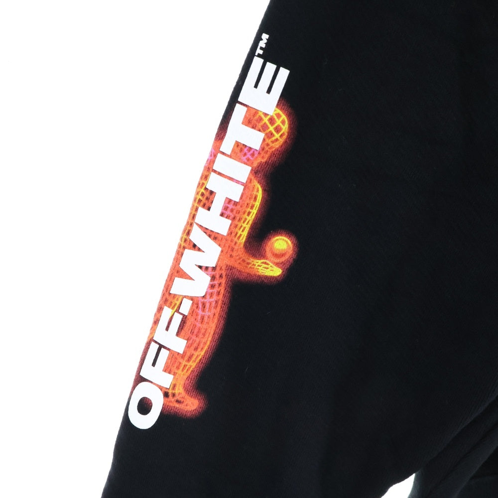 OFF-WHITE(オフホワイト) 19SS Hands Print Sweatshirt クルーネックスウェットトレーナー ブラック OMBA035S19D25016