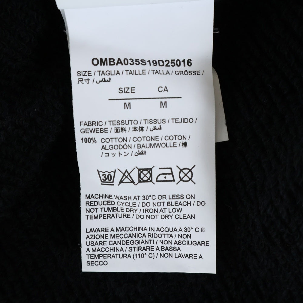 OFF-WHITE(オフホワイト) 19SS Hands Print Sweatshirt クルーネックスウェットトレーナー ブラック OMBA035S19D25016