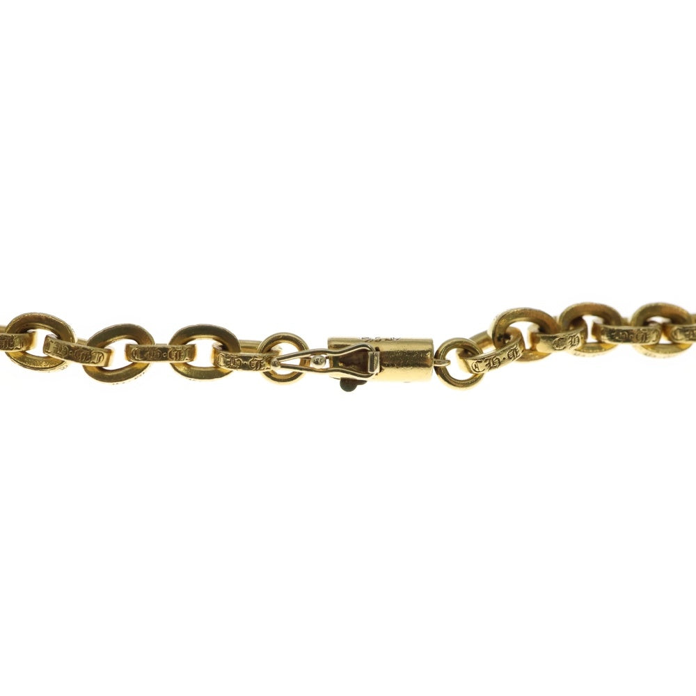 CHROME HEARTS(クロムハーツ) 22K PAPERCHAIN 18 ペーパーチェーンネックレス 18inch ゴールド