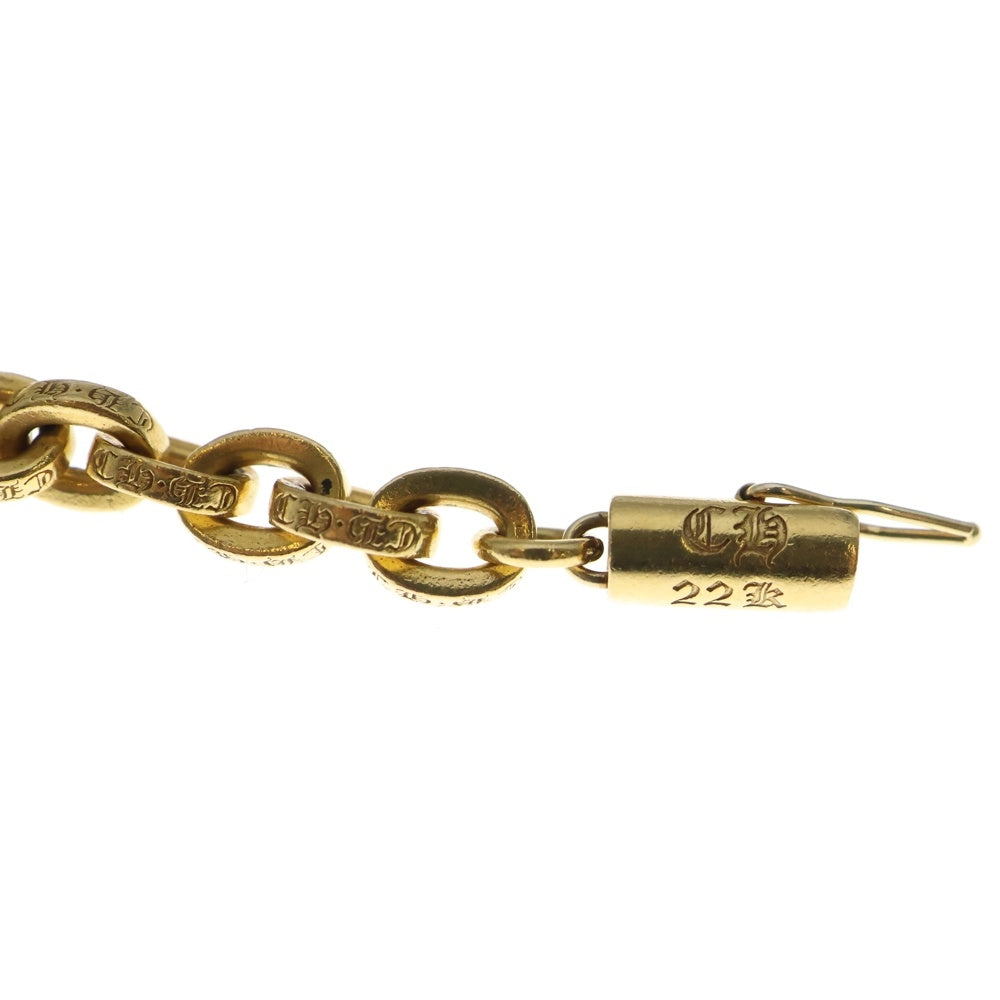 CHROME HEARTS(クロムハーツ) 22K PAPERCHAIN 18 ペーパーチェーンネックレス 18inch ゴールド