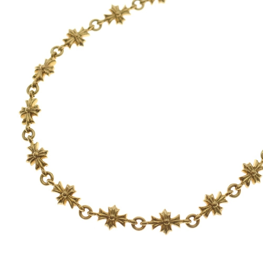 CHROME HEARTS(クロムハーツ) 22K TNY E CH PLS タイニーE CHプラス チェーンネックレス ゴールド