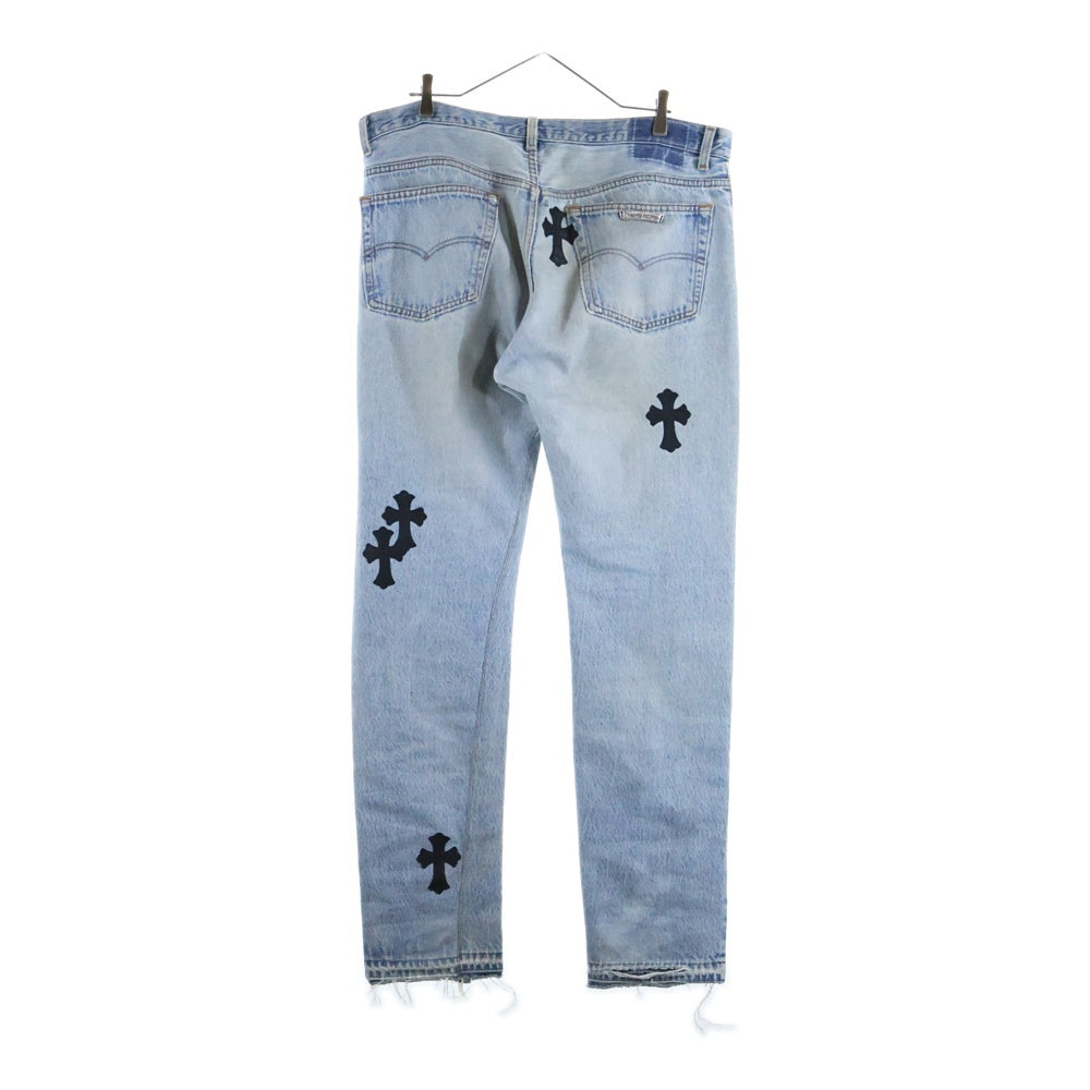 CHROME HEARTS クロスパッチ デニム パンツ CHROME HEARTS(クロムハーツ) ×GALLERY DEPT. クロスパッチ付き