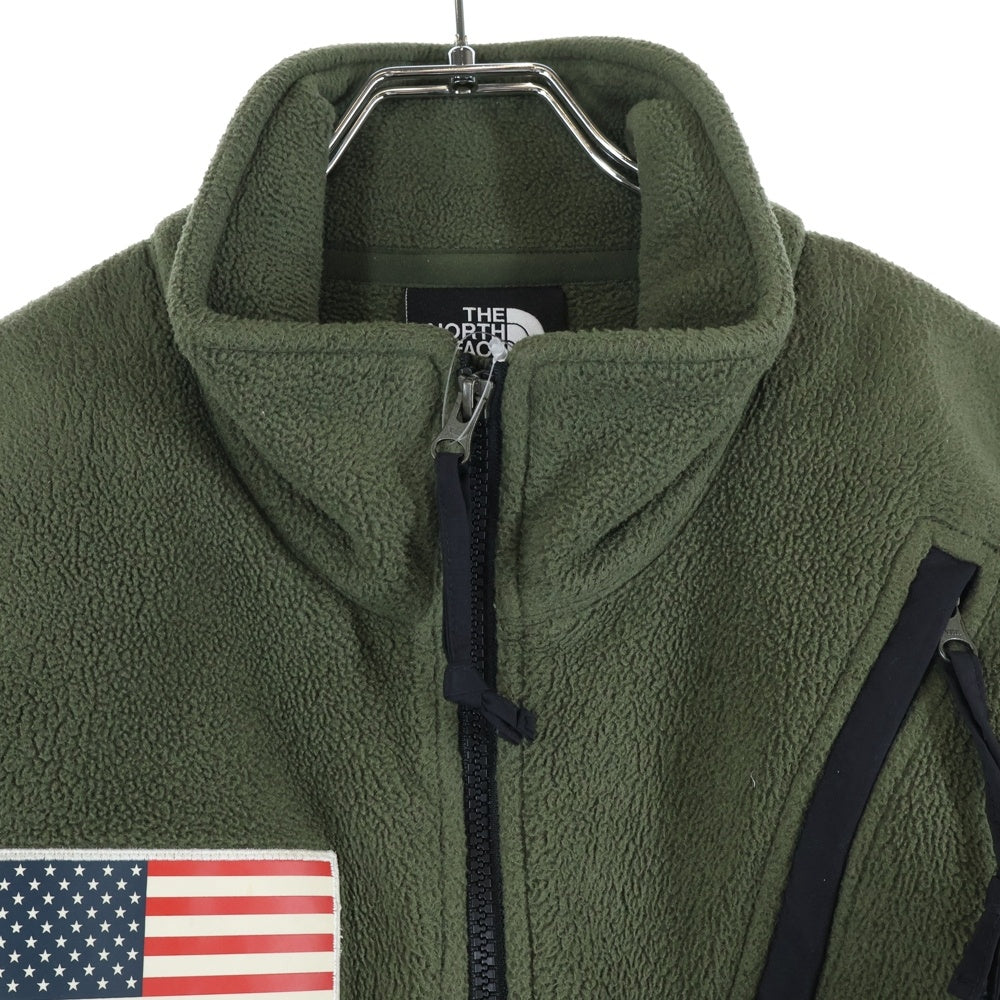 SUPREME(シュプリーム) 17SS ×THE NORTH FACE Trans Antarctica Expedition Fleece Jacket ザノースフェイス ジップアップフリースジャケット カーキ NL01703I