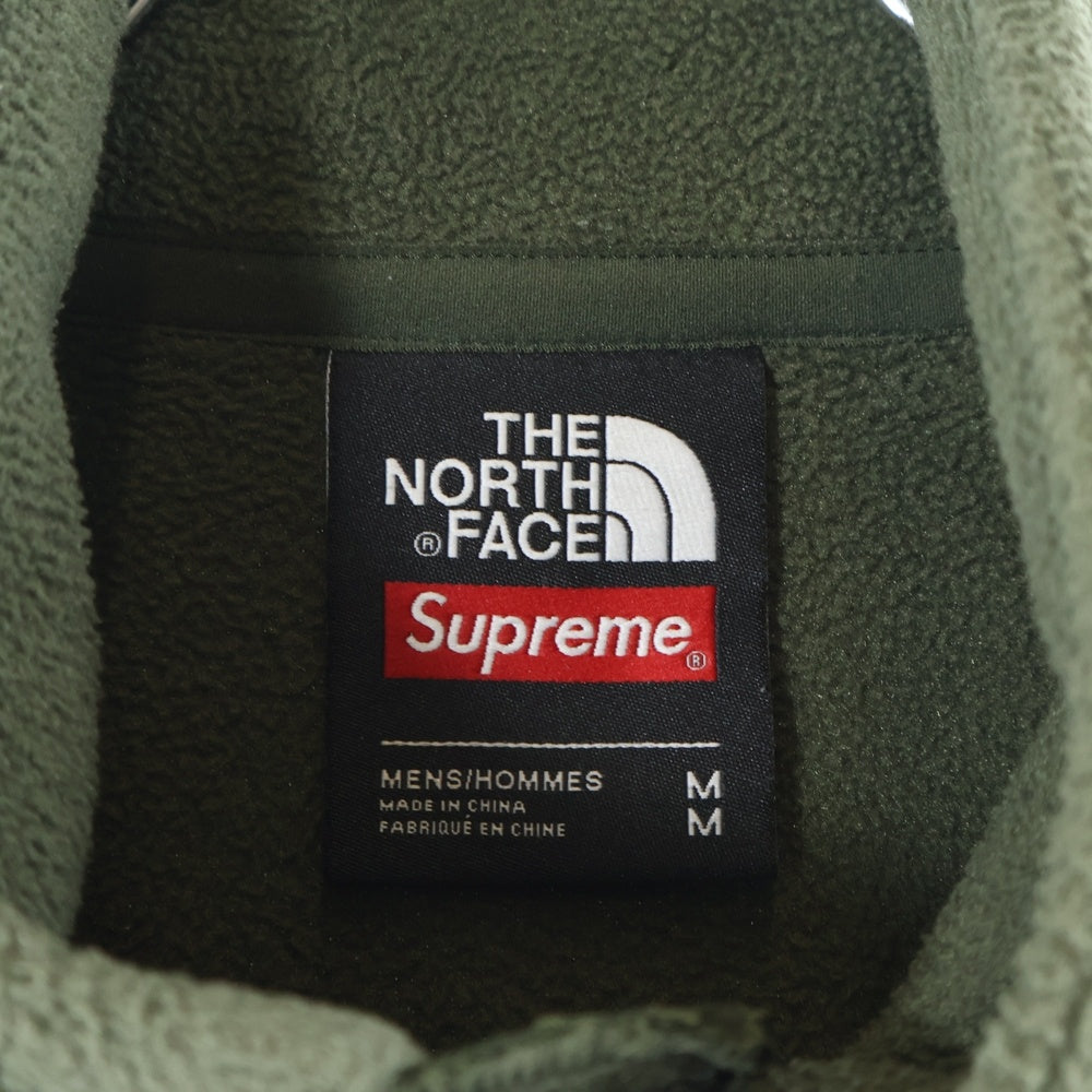 SUPREME(シュプリーム) 17SS ×THE NORTH FACE Trans Antarctica Expedition Fleece Jacket ザノースフェイス ジップアップフリースジャケット カーキ NL01703I