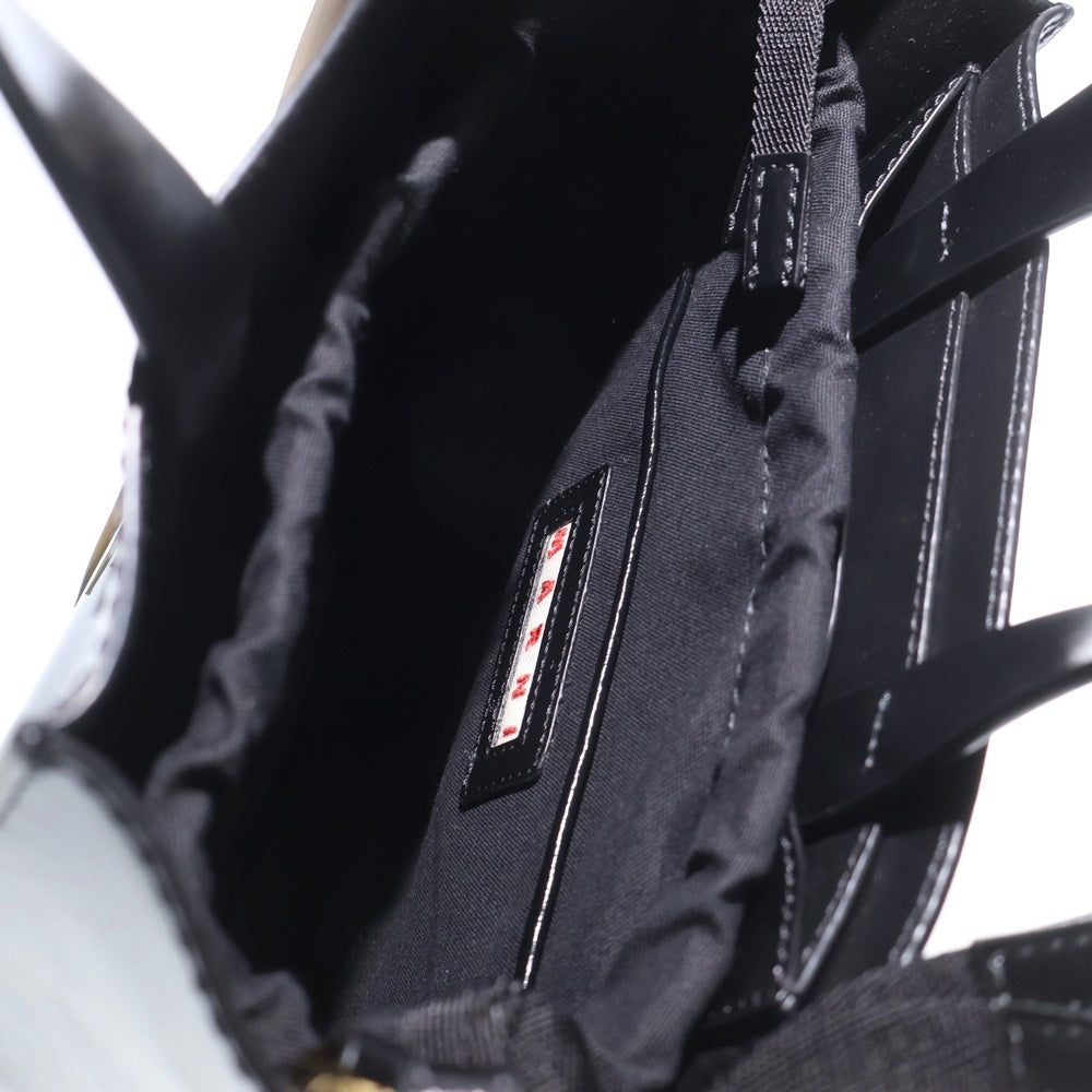 MARNI(マルニ) MUSEO BAG MINI ミュゼオ ミニ ショルダーベルト トートバッグ 3way ブラック SHMP0039U1