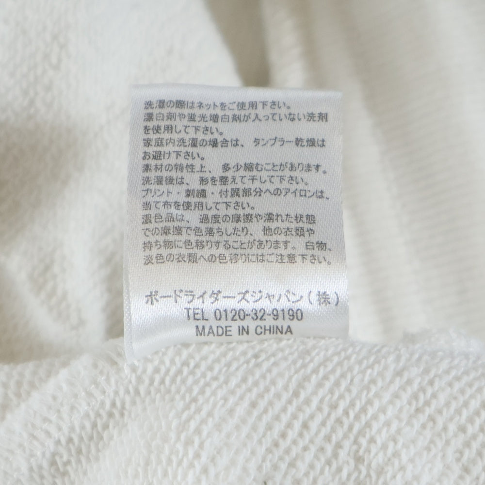 RVCA(ルーカ) FULTON WS フロントプリント スウェットショーツ ハーフパンツ ホワイト BC041641