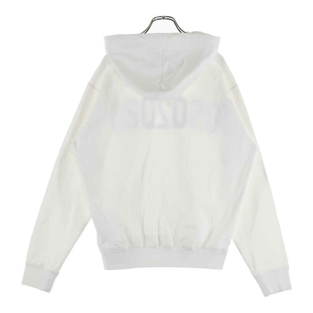 DSQUARED2(ディースクエアード) フロントプリント プルオーバーフーディー パーカー ホワイト S74GU0495 S23851