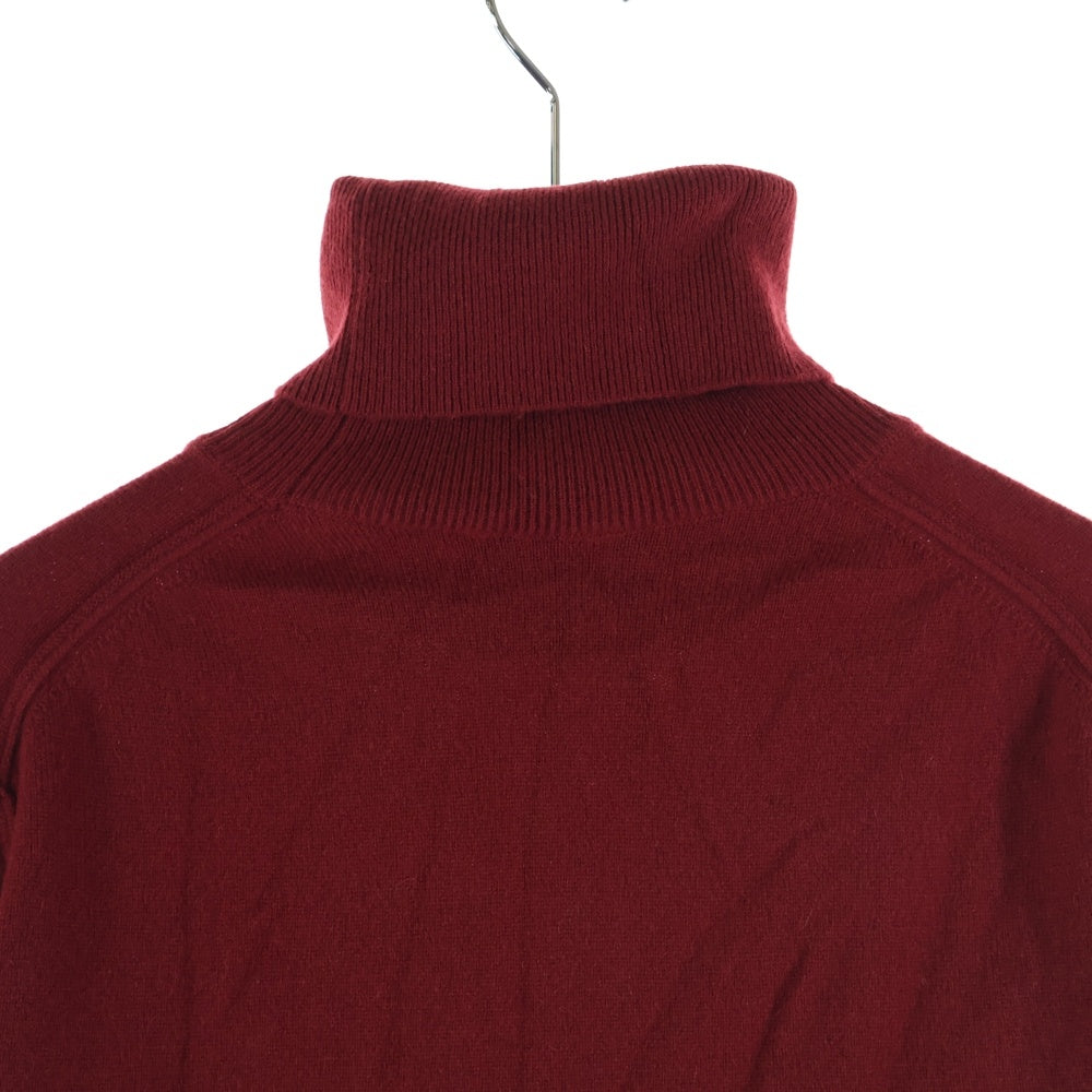 DOLCE & GABBANA(ドルチェアンドガッバーナ) ハイネック カシミヤ ニットセーター レッド G1610K/F44EA