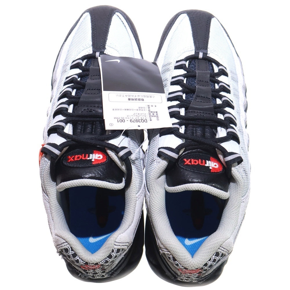 NIKE(ナイキ) AirMax95 Koi Pure Platinum DQ3979-001 エアマックス95 鯉ピュアプラチナ ローカットスニーカー グレー US7.5/25.5cm DQ3979-001