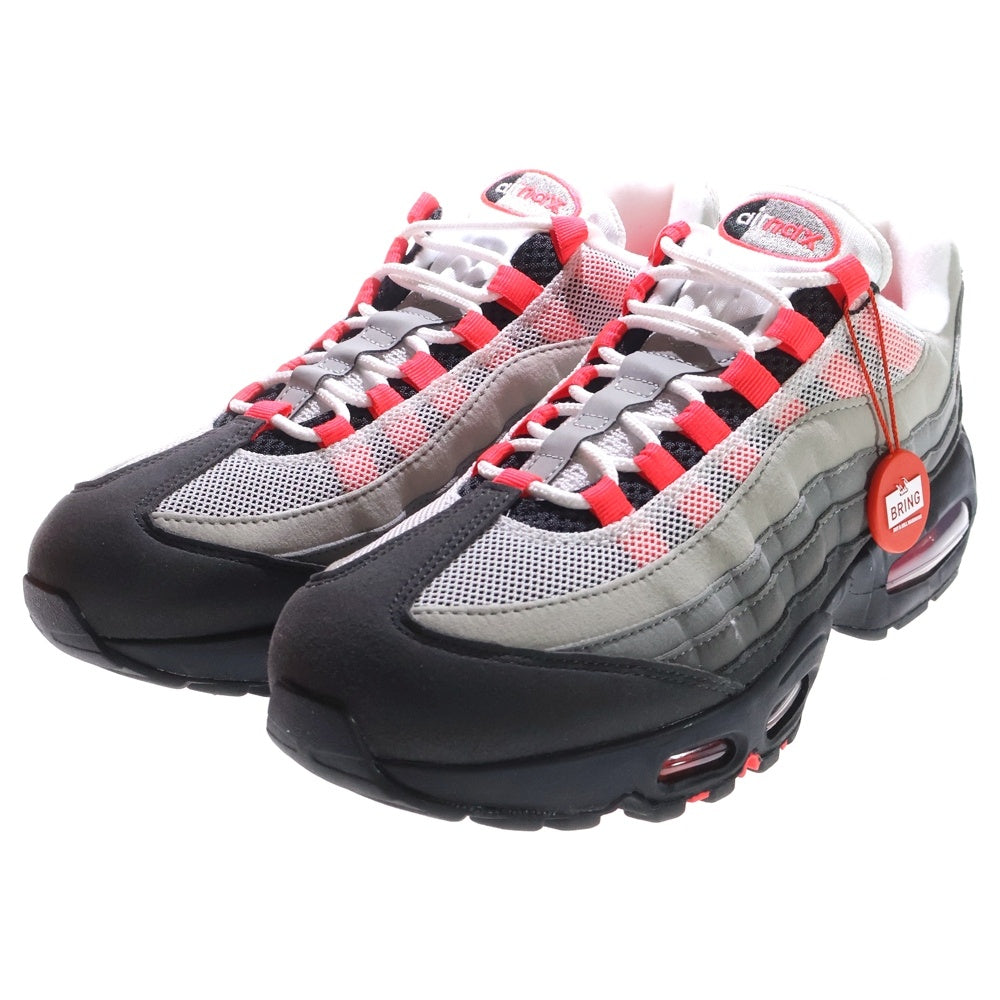 NIKE(ナイキ) AirMax95 OG Big Bubble MediumAsh エアマックス95 OG ビッグバブル ミディアムアッシュ ローカットスニーカー グレー/レッド IM7410-001