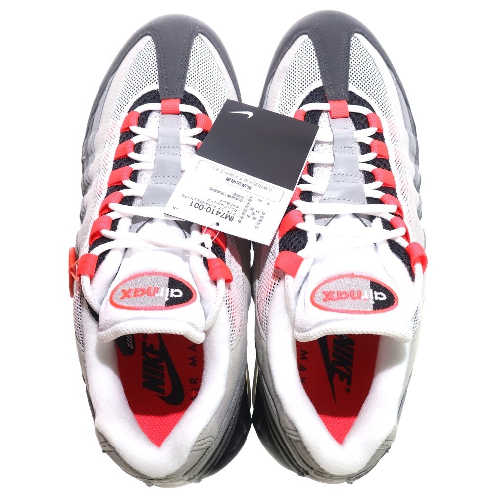 NIKE(ナイキ) AirMax95 OG Big Bubble MediumAsh エアマックス95 OG ビッグバブル ミディアムアッシュ ローカットスニーカー グレー/レッド IM7410-001