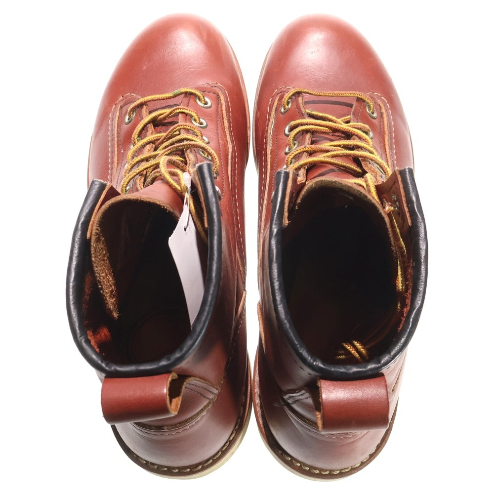 RED WING(レッド ウイング) LINEMAN BOOTS ラインマン レザー ワークブーツ ブラウン 2924