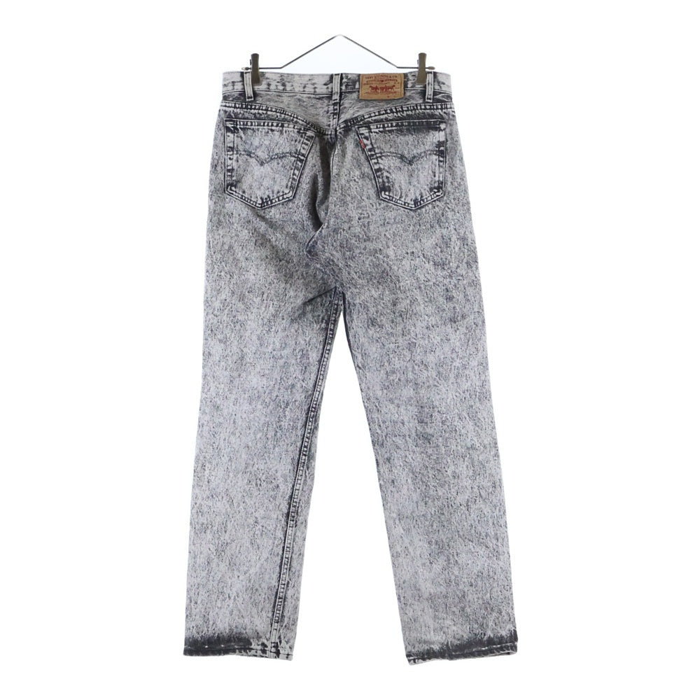 Levi's(リーバイス) 90S VINTAGE 501 ボタンフライ ストレートデニムパンツ ブラック
