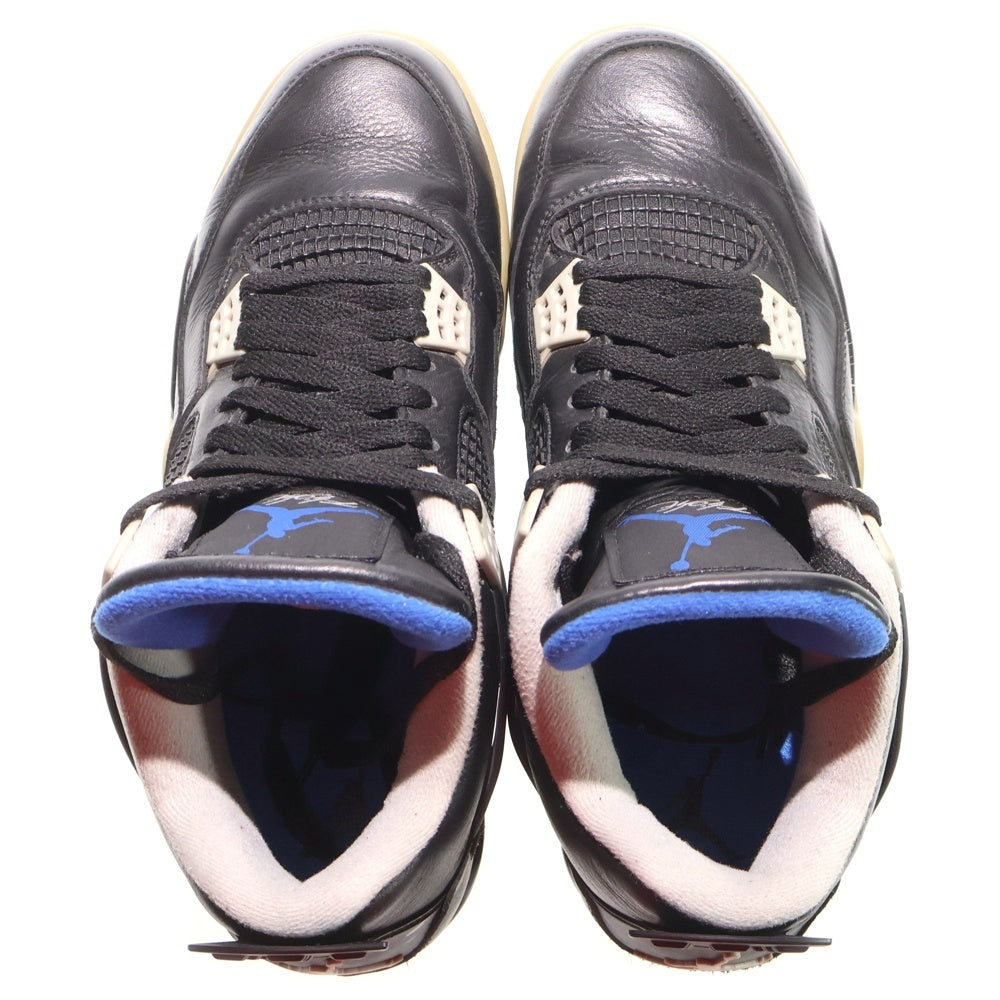 NIKE(ナイキ) AIR JORDAN 4 RETRO MOTORSPORTS ALTERNATE エアジョーダン4 レトロ モータースポーツ オルタネイト ハイカットスニーカー ブラック US10/28cm 308497-006