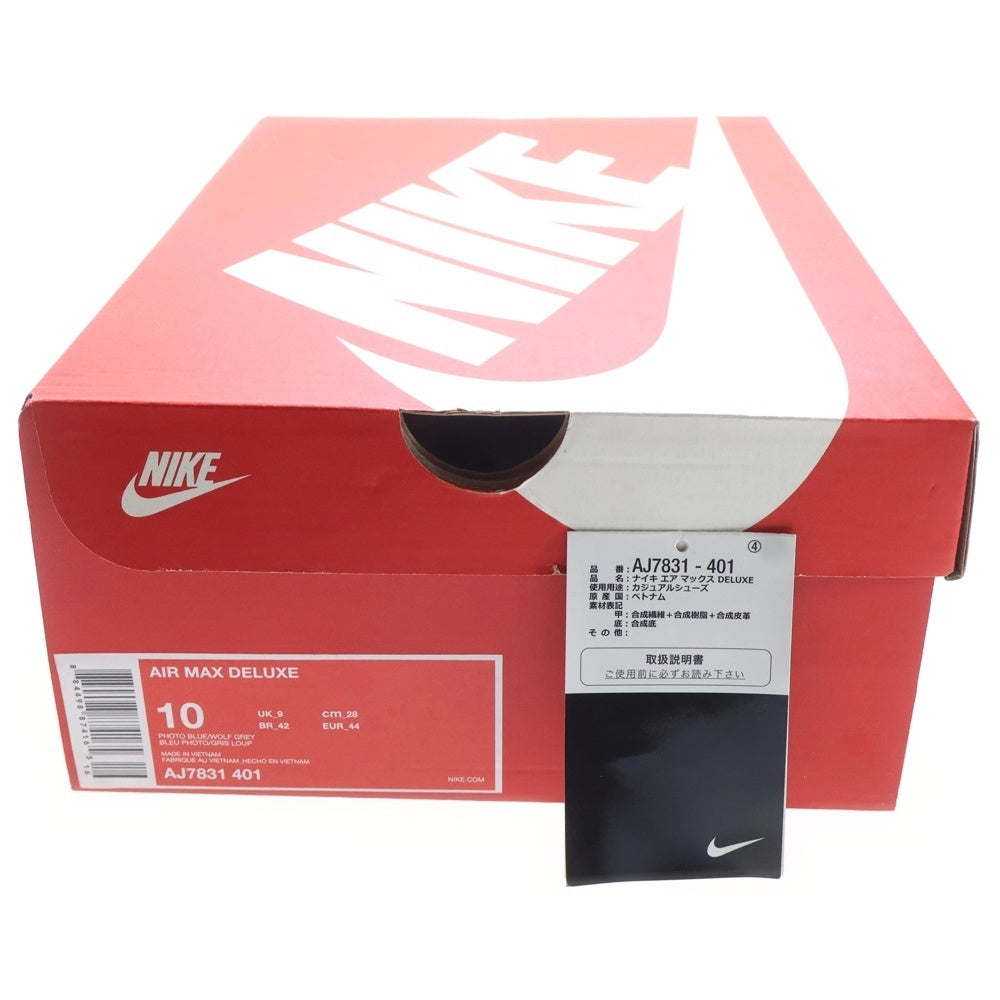 NIKE(ナイキ) AIR MAX DELUXE エアマックス デラックス ローカットスニーカー マルチカラー US10/28cm AJ7831-401