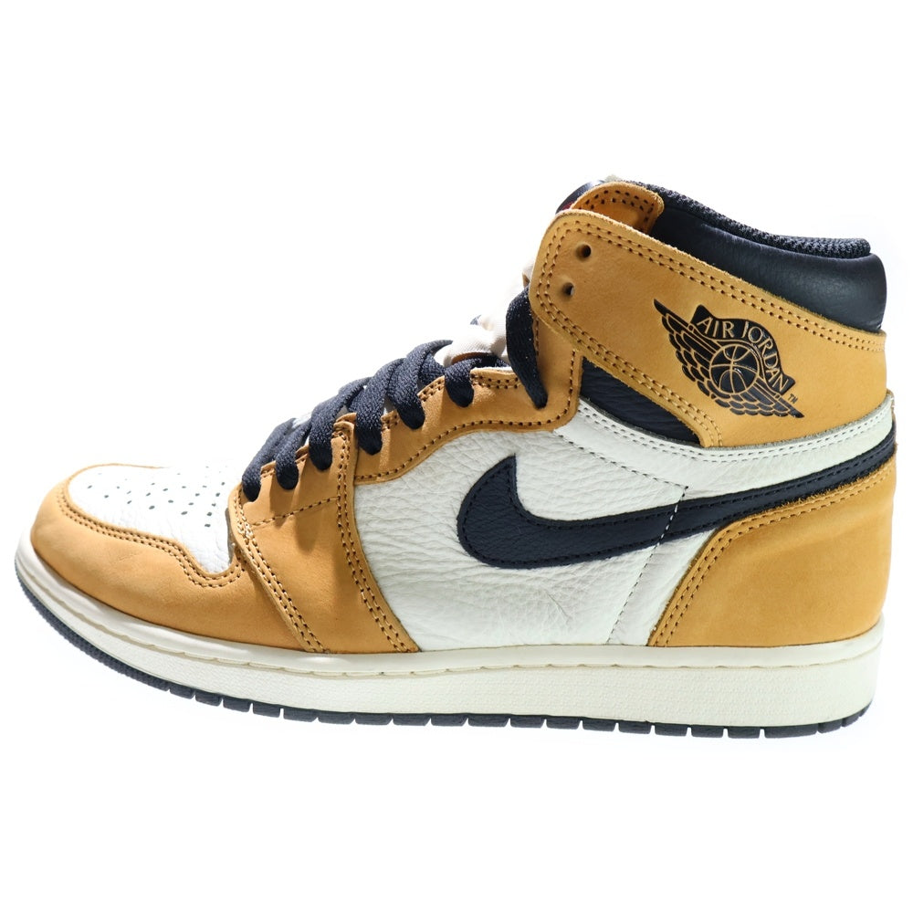 NIKE(ナイキ) AIR JORDAN 1 RETRO ROOKIE OF THE YEAR エアジョーダン1 ルーキーオブザイヤー ハイカットスニーカー US10/28cm ホワイト/ブラウン 555088-700