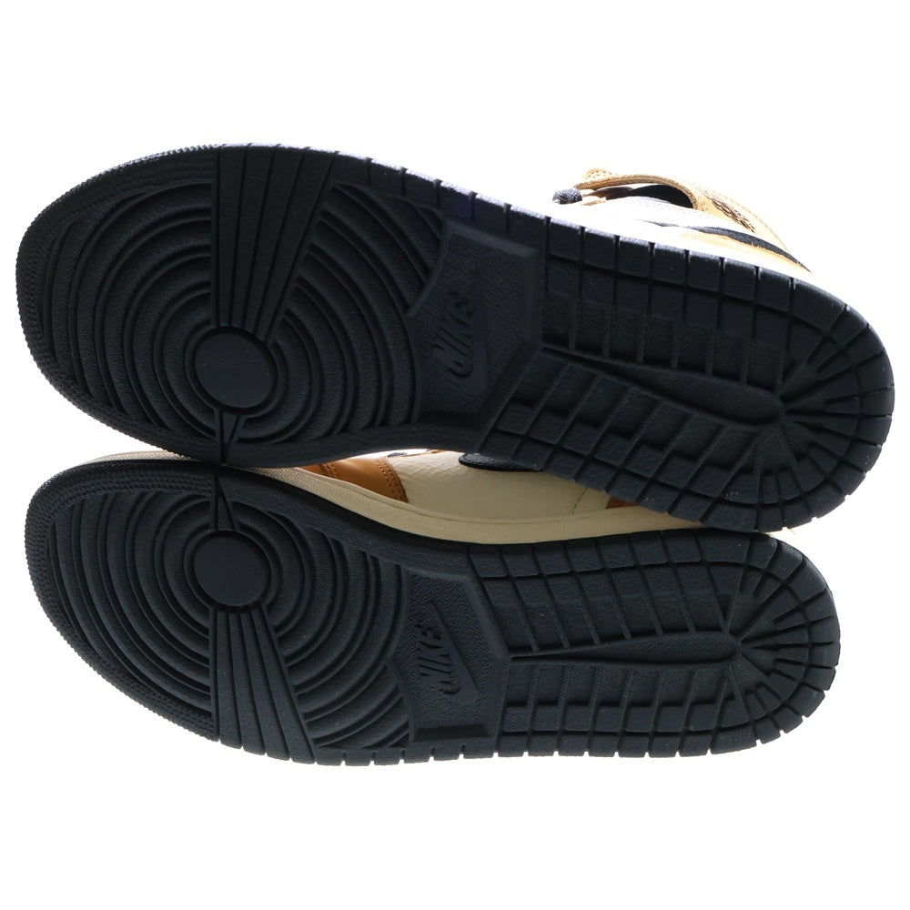 NIKE(ナイキ) AIR JORDAN 1 RETRO ROOKIE OF THE YEAR エアジョーダン1 ルーキーオブザイヤー ハイカットスニーカー US10/28cm ホワイト/ブラウン 555088-700