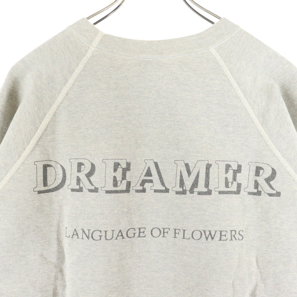 SAINT MICHAEL(セントマイケル) 24AW POPPY ヴィンテージ加工 クルー
