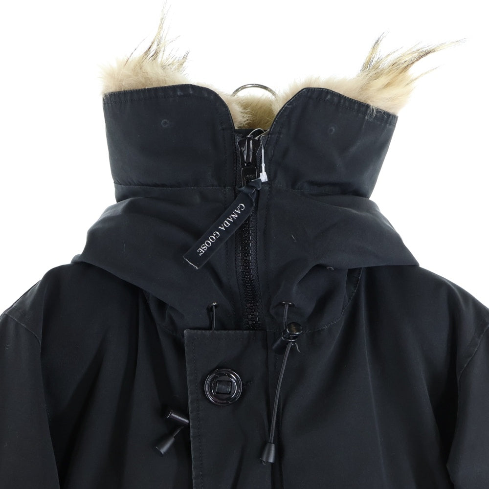 CANADA GOOSE(カナダグース) LABRADOR ラブラドールファーフーディーダウンジャケット ブラック 7958JM