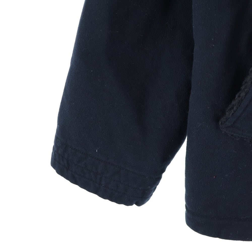 SUPREME(シュプリーム) 25AW ×NUMBER (N)INE Faux Shearling Hooded Coat ナンバーナイン フェイク シアリング フーデッド コート ブラック
