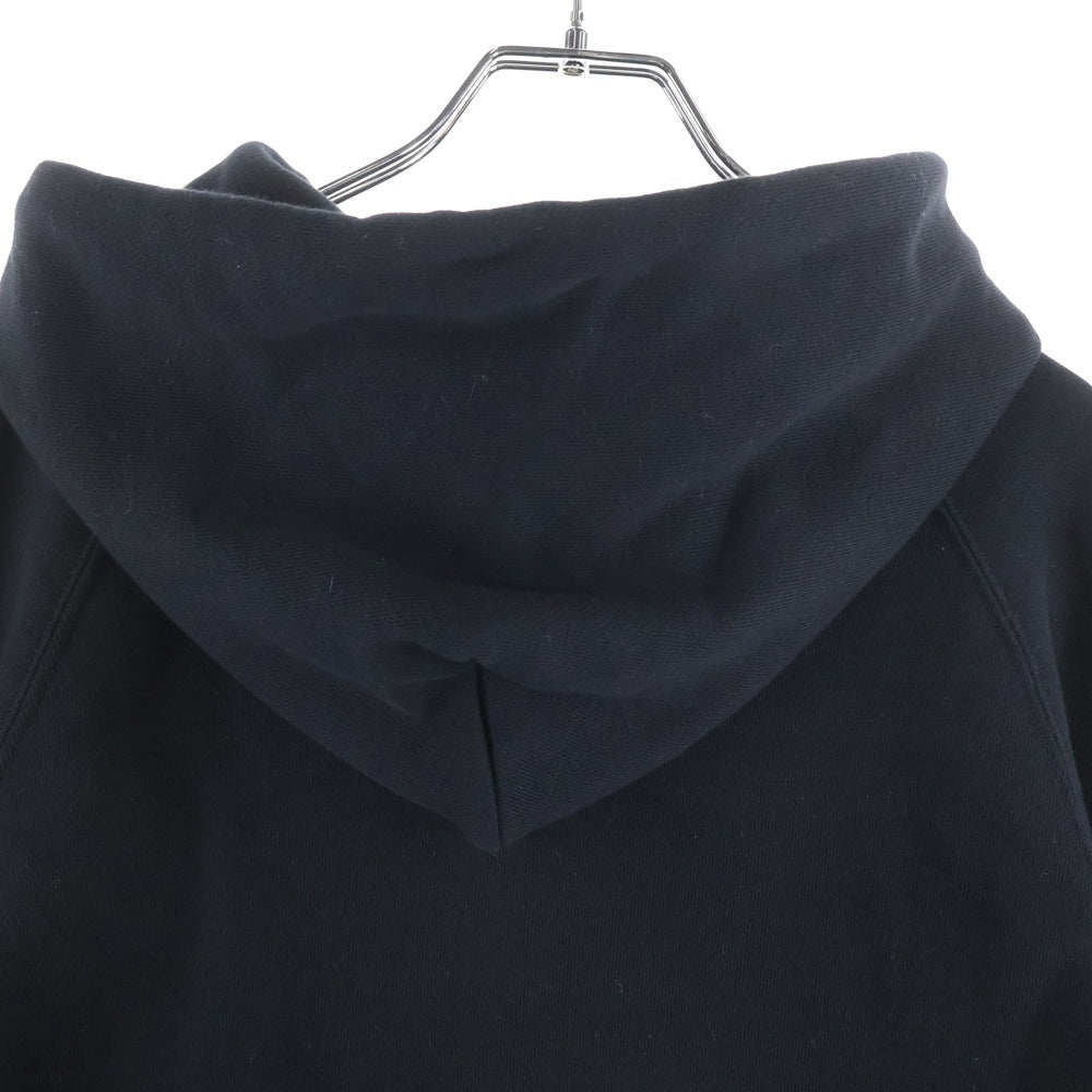 Sacai(サカイ) 21SS ×KAWS 刺繍ロゴ プルオーバーパーカー ブラック 21-0283S