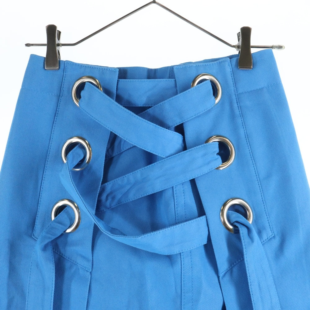 Sacai(サカイ) 18SS サイドレースアップ スカート ブルー レディース 18-03570