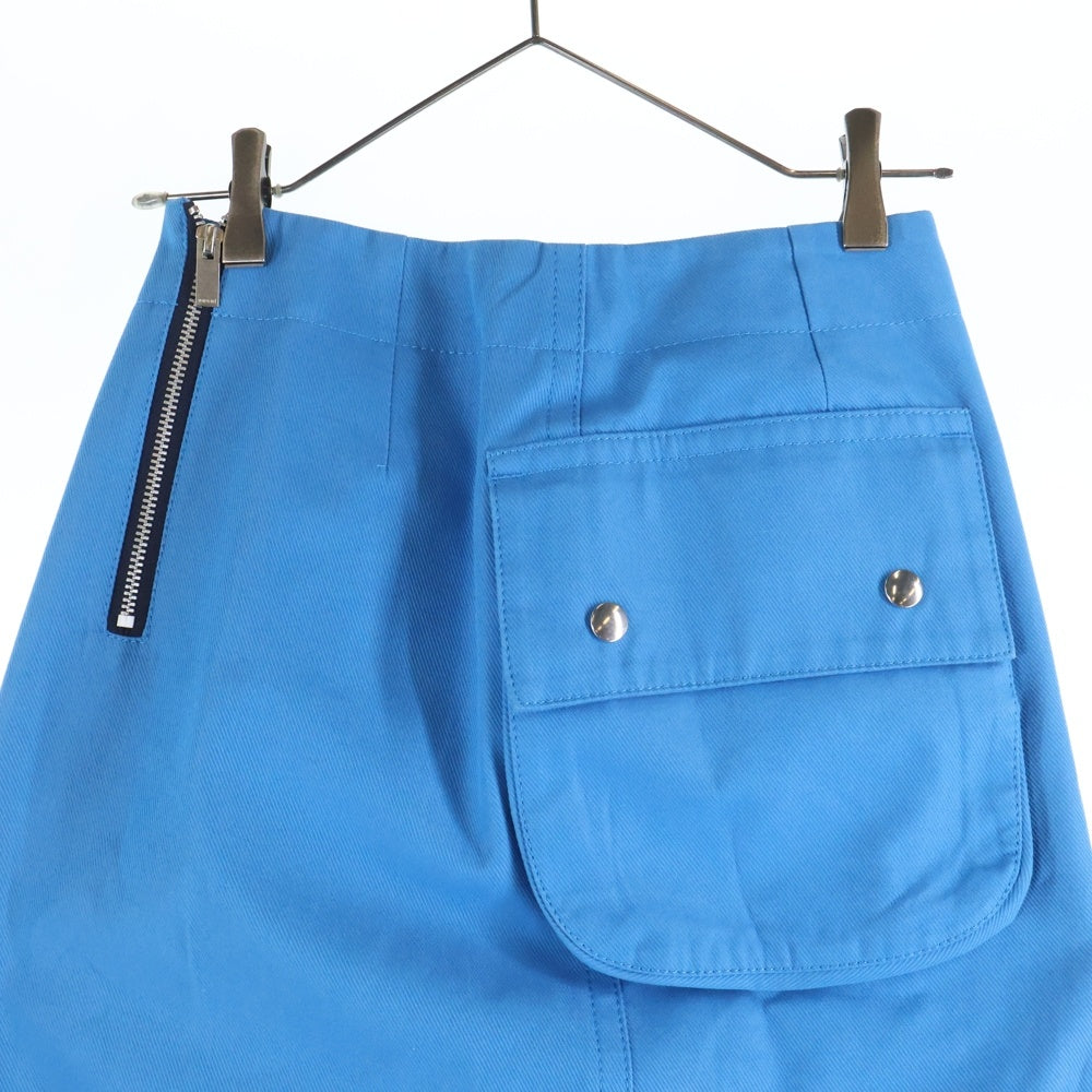 Sacai(サカイ) 18SS サイドレースアップ スカート ブルー レディース 18-03570