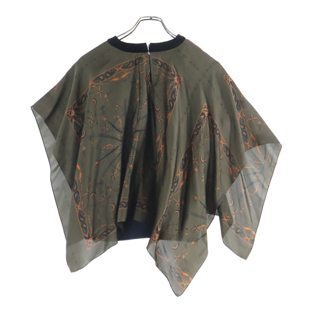 Sacai(サカイ) 20AW×Dr.Woo ドクターウー バンダナ柄 半袖ブラウス