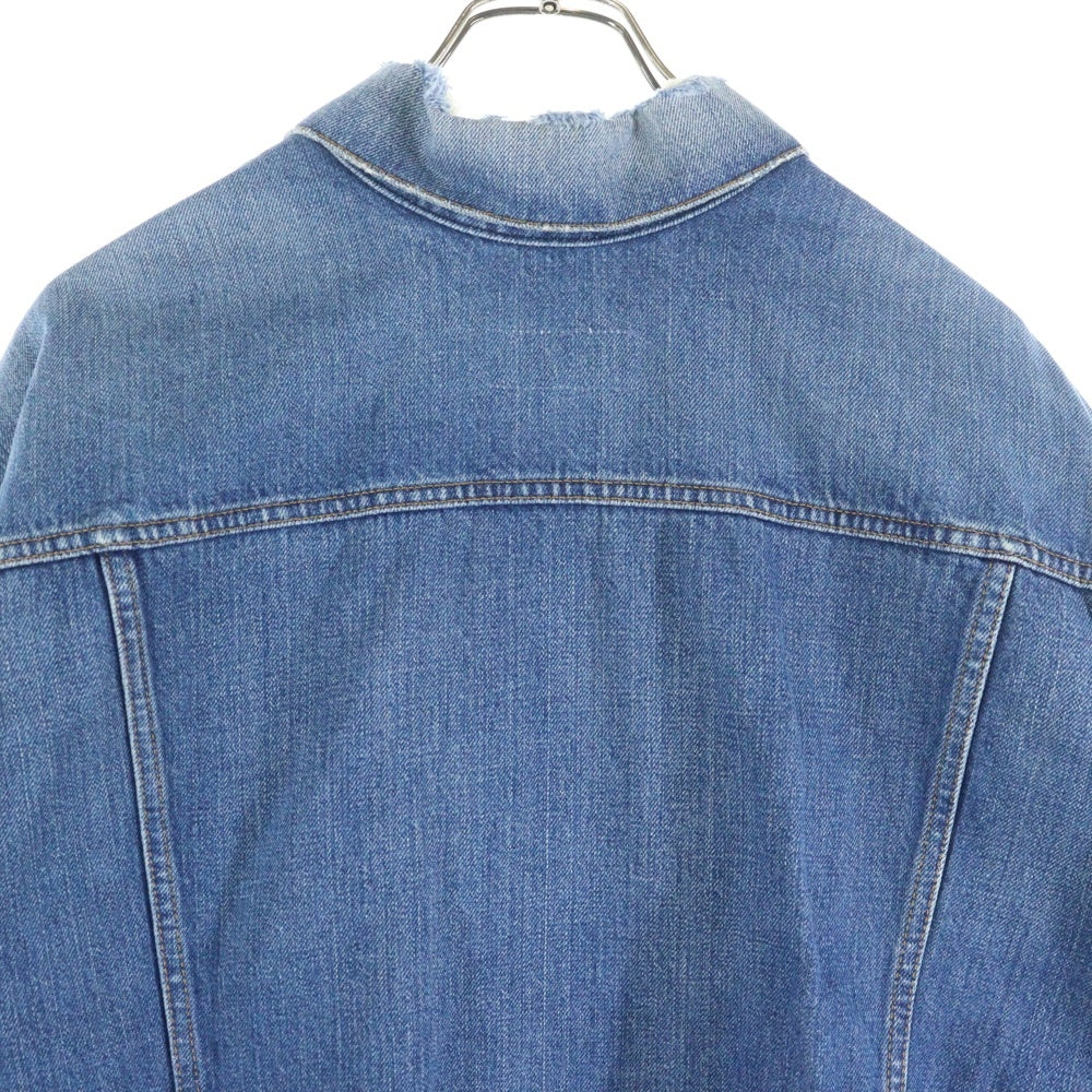 HYKE(ハイク) ヴィンテージ加工 デニムジャケット Gジャン インディゴ 17188