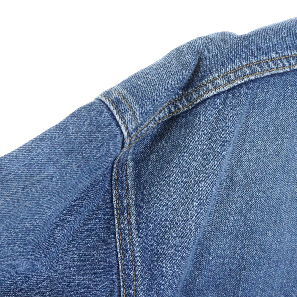 HYKE(ハイク) ヴィンテージ加工 デニムジャケット Gジャン インディゴ 17188